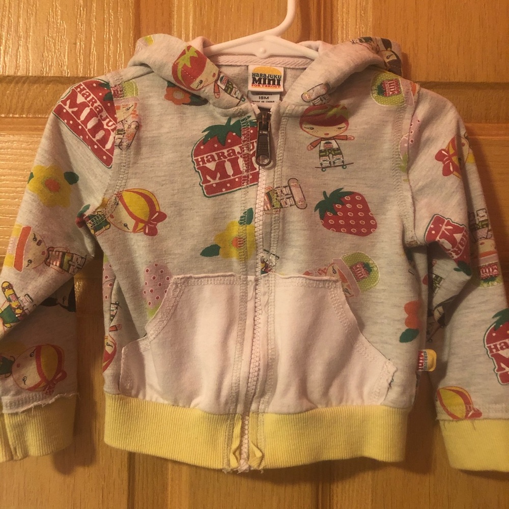 Harajuku Mini Hoodie Size 18m Great Condition